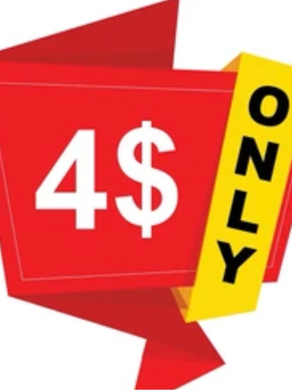 $4 starts on everything 🎉🙏💛